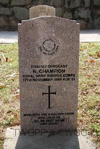 Hong Kong Cemetery - Champion, Norman