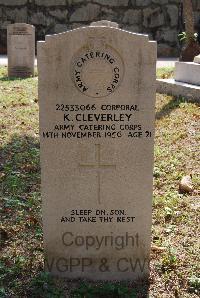 Hong Kong Cemetery - Cleverley, Kenneth