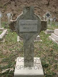 Hong Kong Cemetery - Colcough, George