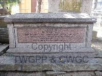 Hong Kong Cemetery - Collier, Francis Augustus