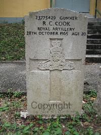 Hong Kong Cemetery - Cook, R C