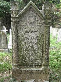 Hong Kong Cemetery - Copeland, James