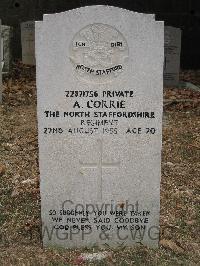 Hong Kong Cemetery - Corrie, Albert