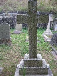 Hong Kong Cemetery - Cox, William Francis Barnes