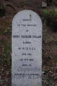 Hong Kong Cemetery - Cullum, Henry Charles