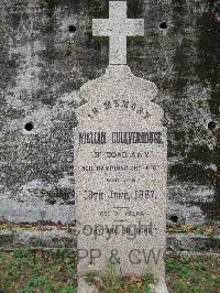 Hong Kong Cemetery - Cullverhouse, William