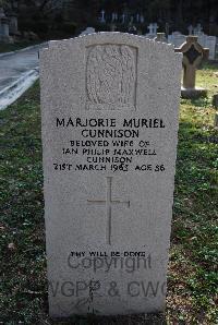 Hong Kong Cemetery - Cunnison, Marjorie Muriel