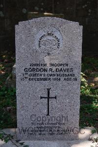 Hong Kong Cemetery - Davies, Gordon