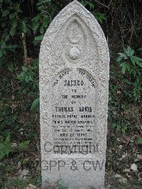 Hong Kong Cemetery - Davis, Thomas