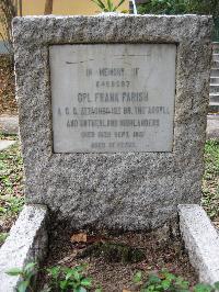 Hong Kong Cemetery - Farish, Frank