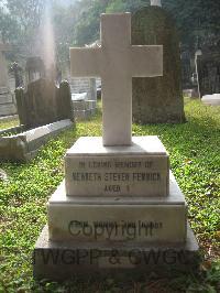 Hong Kong Cemetery - Fenwick, Kenneth Steven