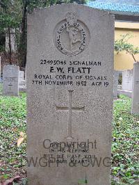 Hong Kong Cemetery - Flatt, Edward Walter