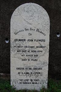 Hong Kong Cemetery - Flowers, John