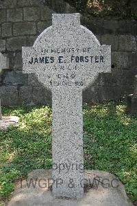 Hong Kong Cemetery - Forster, J E