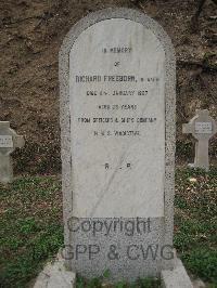 Hong Kong Cemetery - Freeborn, Richard