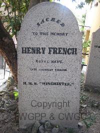 Hong Kong Cemetery - French, Henry