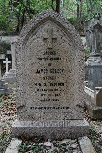 Hong Kong Cemetery - Gordon, James