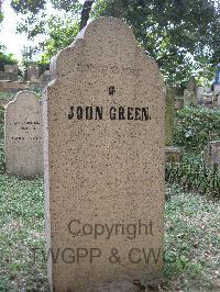 Hong Kong Cemetery - Green, John