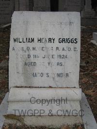 Hong Kong Cemetery - Griggs, William Henry