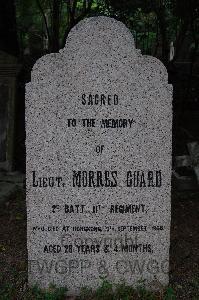 Hong Kong Cemetery - Guard, Morres