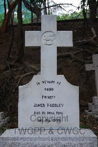 Hong Kong Cemetery - Hadsley, James