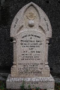 Hong Kong Cemetery - Hall, Frederick