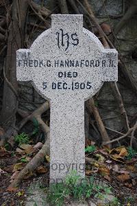 Hong Kong Cemetery - Hannaford, Fred