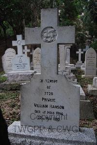 Hong Kong Cemetery - Hanson, William