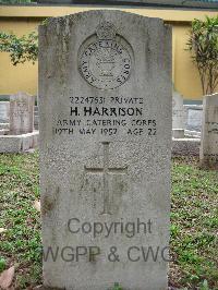 Hong Kong Cemetery - Harrison, Harry