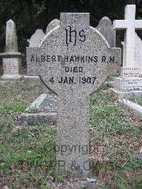 Hong Kong Cemetery - Hawkins, Albert