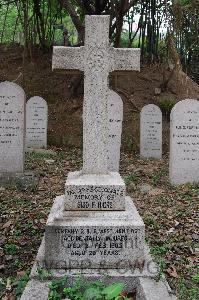 Hong Kong Cemetery - Hicks, F