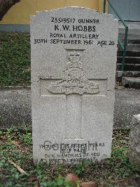 Hong Kong Cemetery - Hobbs, Kennetth