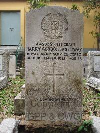 Hong Kong Cemetery - Holloway, Harry George