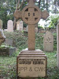 Hong Kong Cemetery - Holmes, Edward