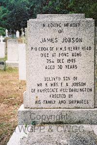 Hong Kong Cemetery - Jobson, James