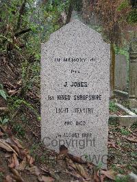 Hong Kong Cemetery - Jones, J