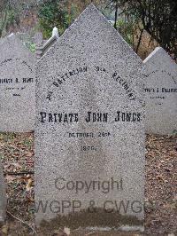 Hong Kong Cemetery - Jones, John