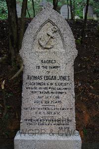 Hong Kong Cemetery - Jones, Thomas Edgar