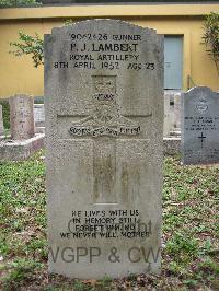 Hong Kong Cemetery - Lambert, Patrick John