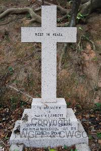 Hong Kong Cemetery - Lambert, Walter