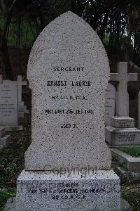 Hong Kong Cemetery - Laurie, Ernest