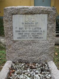 Hong Kong Cemetery - Layton, Stanley