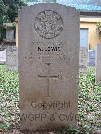 Hong Kong Cemetery - Lewis, Norman