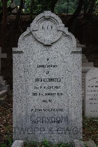 Hong Kong Cemetery - Liddington, John