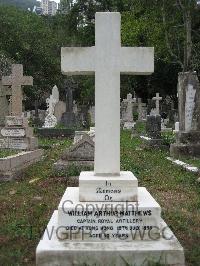 Hong Kong Cemetery - Matthews, William Arthur