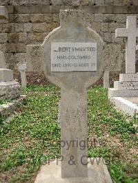 Hong Kong Cemetery - Maxted, Albert V