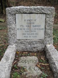 Hong Kong Cemetery - McBride, Hugh