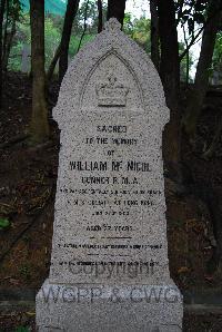 Hong Kong Cemetery - McNicol, William