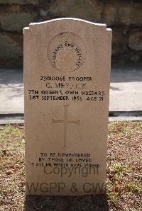 Hong Kong Cemetery - Meyrick, Gilbert