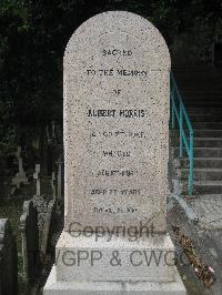 Hong Kong Cemetery - Morris, Albert